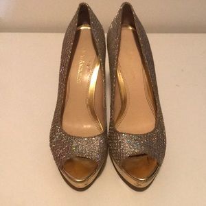 Enzo Angiolini sparkled heels